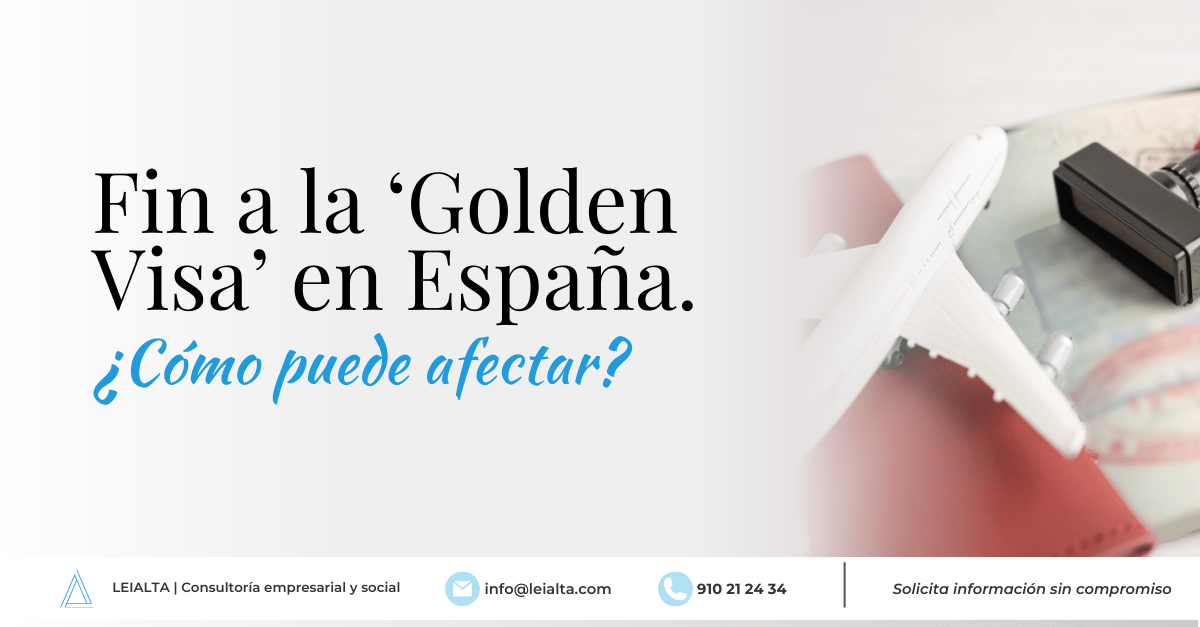 Golden Visa para inversores inmobiliarios