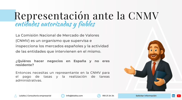 Representación ante la CNMV