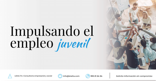 Impulso del empleo en jóvenes