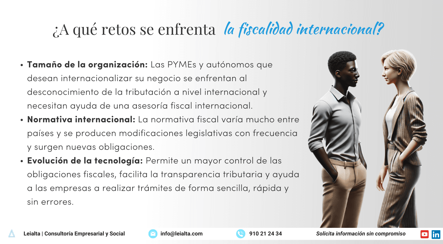 ¿A qué retos se enfrenta la fiscalidad internacional?