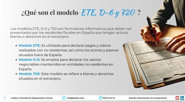 Qué son los modelos ETE, D6 y 720