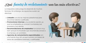 Fuentes más efectivas para el reclutamiento de personal qué fuentes de reclutamiento son las más efectivas