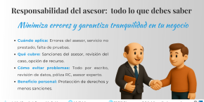 La responsabilidad del asesor con el cliente: ¿Qué ocurre cuando hay un error? La responsabilidad del asesor con el cliente ¿Qué ocurre cuando hay un error (1)