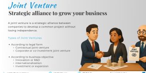 Joint Venture: what it is, types, examples, and how to create one successfully A joint venture is an agreement between two or more companies that decide to temporarily join forces to develop a common project.