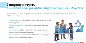 Company mergers in Spain: types, stages and key considerations