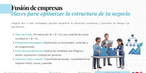 Fusión de empresas: qué es, tipos, ejemplos y cuándo realizarla Fusión de empresas: tipos, fases y aspectos clave para optimizar la estructura del negocio