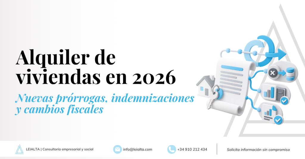 Nueva normativa de alquiler 2026: qué cambia para las empresas propietarias de viviendas